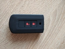 De silicona remoto caso clave Fob de la piel de la cubierta de la manga de la chaqueta para Mitsubishi L200 ASX Outlander Eclipse Cruz Pajero Sport Lancer