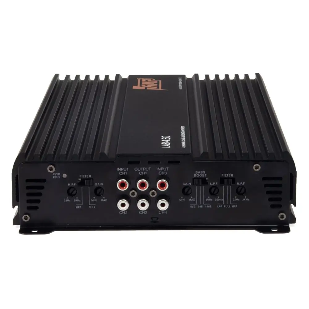 Автомобильный усилитель AMP LAB 4.60 DC 12V 400W Аудио Бас колонки автомобильные аудио усилители сабвуфер hi-fi звук