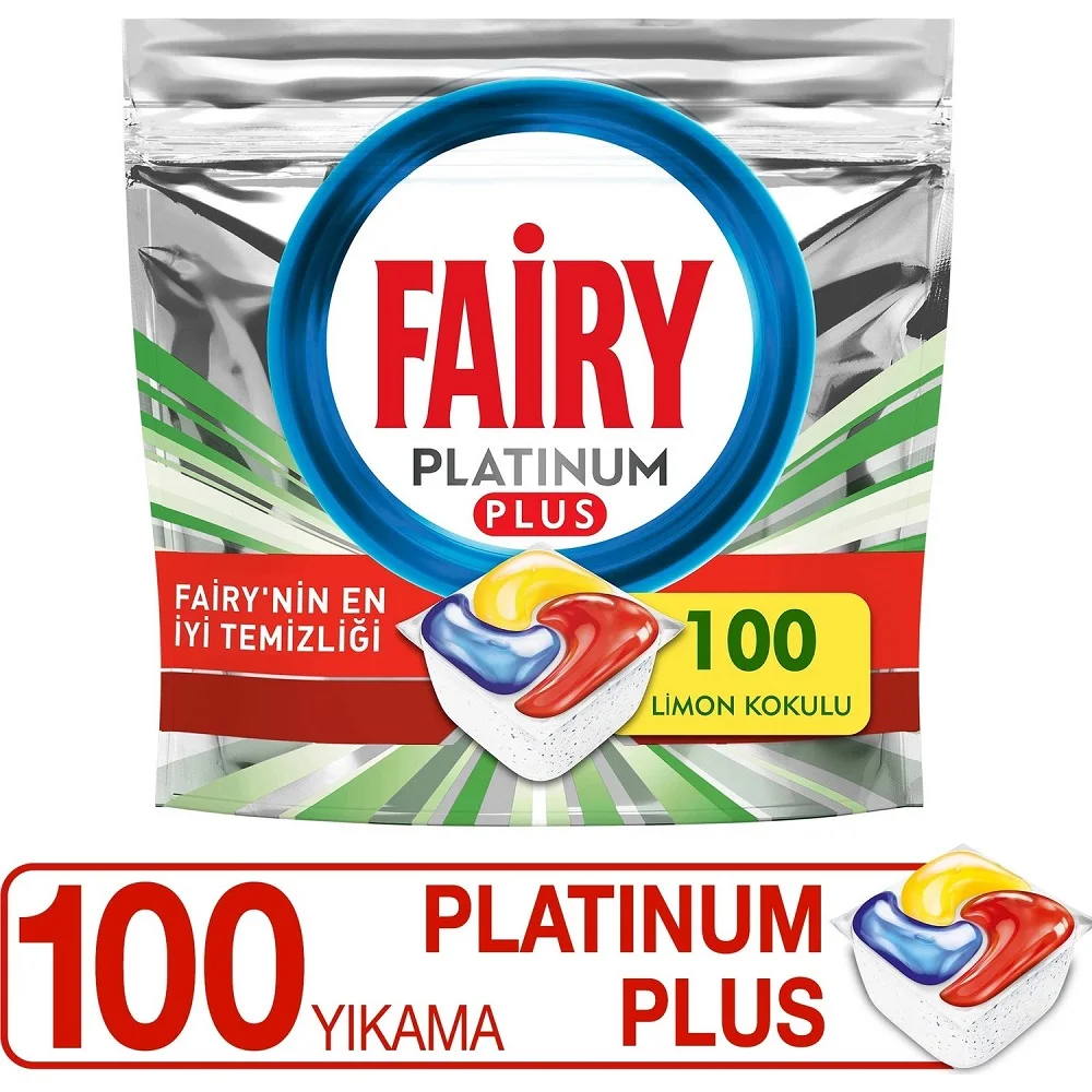 LAVAVAJILLAS PLATINUM PLUS CAPSULAS FAIRY 15+15 UN.GRATIS