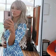 EASIHAIR-Peluca de cabello sintético para mujer afroamericana, cabellera artificial largo ondulado con flequillo, color gris, resistentes al calor, fiesta de cosplay, disponible en pelo natural