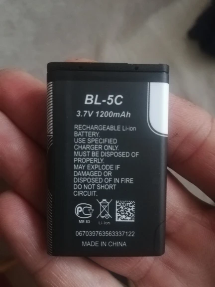 Rechargeable Radio Battery, Nokia Bl 5c Batteries