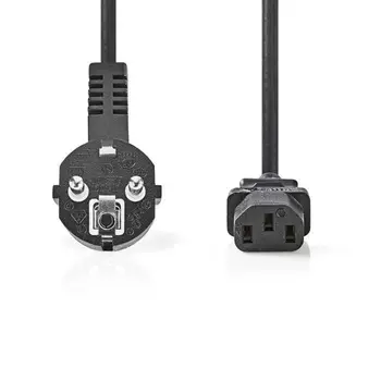 

Power cord BY NEDIS - Schuko male angled-IEC-320-C13-10 m-Black