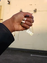 Collar de acero inoxidable hecho a mano con número para mujer y niña, Color dorado, Collares personalizados, 1995, 1996, 1997, 1998, 1999