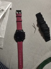 22mm correa de reloj para el Huawei watch gt 2/2e correa samsung Galaxy reloj de 3/45/46mm de cuero correa Amazfit ritmo GTR/equipo S3 frontera