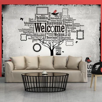 

Wall mural-In this house - 100x70 cm