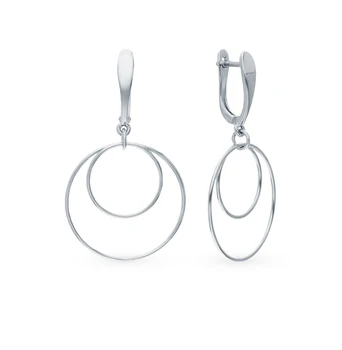 

Silver sunlight earrings sample 925