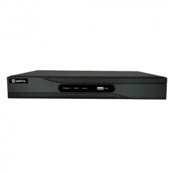 

NVR recorder Safire for 8 cameras IP surveillance up to 4K (8 mpx)