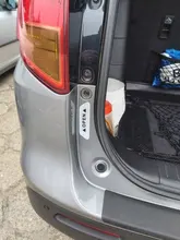 5 unids/set coche reflectancia Reflector adhesivo Auto accesorios Exterior cinta reflectante adhesiva Reflector de reflejo de advertencia