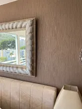 Texture Wallpaper Bedroom Decor Metallic Solid-Color Home Grasscloth 10M Linen-Effect