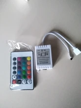 Remote-Dimmer Controler-Box Led-Strip-Lights IR DC12V for RGB 24-Keys 5050 3528