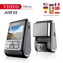 Nouveau produit Original VIOFO A119 V3 voiture Dash Cam amélioré 2019 dernière Version super vision nocturne 2560*1600P 30fps GPS en option(China)