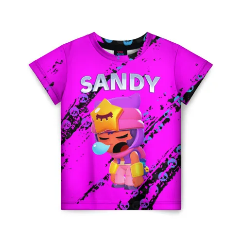 Children S T Shirt 3d Brawl Stars Sandy T Shirts Aliexpress - brawl stars clothes