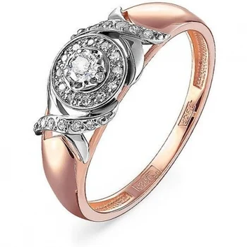 

Kabarovsky ring with 23 diamonds in red gold