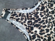 Body de leopardo para mujer, Tops de cuello alto de manga larga, Bodycon, monos ajustados, ropa Sexy para discoteca, otoño 2020