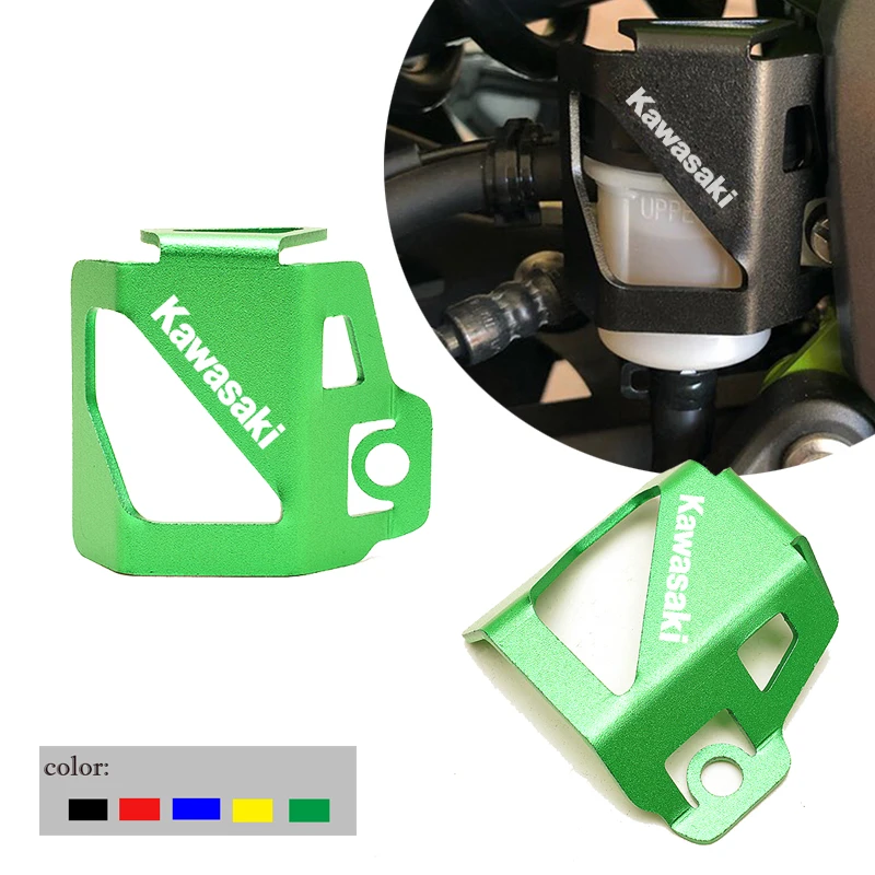 Для Kawasaki Z900 Z750 Z400 Ninja 400 300 250 ZX-25R Защитная Крышка Резервуара тормозной жидкости