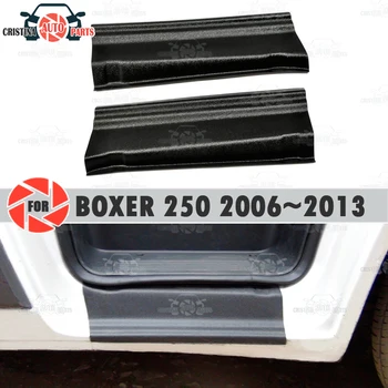 

Door sills for Peugeot Boxer 250 2006~2013 plastic ABS step plate inner trim accessories protection scuff car styling decoration