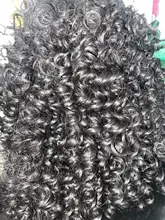 Wigs Curly-Hair Hairstyles Short Hair-Mix Brown LISI Blacck Color Women African for High-Temperature-Fiber