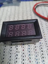 Current-Meter-Tester Ammeter Led-Display Voltage Mini Dc 100v 10A Blue 50A 200V Red Dual