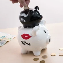 Копилка BigBuy Pigs Mr& Mrs Love