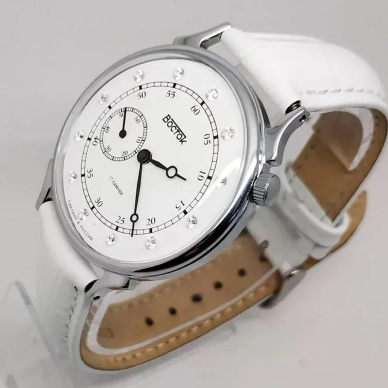 Watch Vostok series 58k with cubic zirconia 581593 afbeelding