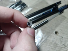 JIANWU-Conjunto de lápices mecánicos de 0,5mm y 0,7mm con textura de metal, Set de 3 unidades, material plástico para oficina