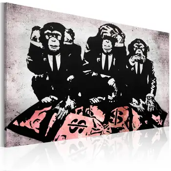 

Picture-Money is a problem - 60x40 cm