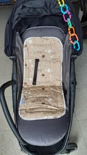 Asiento de algodón para cochecito de bebé recién nacido, accesorio de cojín para carrito esterilla infantil, cómodo y suave de diferentes colores