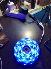 Led Ribbon Led-Strip-Lights Flexible Tape Phone-Bluetooth-App 5050 Waterproof RGB DC