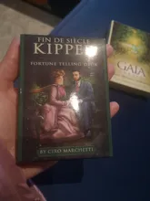 Creativo De Fin De Siecle Kipper cartas del Tarot 39 unids/set inglés completo adivinación tarjeta De juego con PDF guía fiesta juego Juguetes