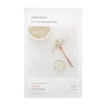 

Fabric mask Innisfree it's real squeeze mask-oatmeal