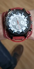 Jessingshow-Relojes Retro de cuero para hombre, cronógrafo deportivo, de cuarzo, estilo Punk, Masculino, 2020
