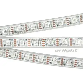 029449 Лента SPI-5000PGS-RAM-5060-60 12V Cx1 RGB-Auto(12mm, 8W, IP67) ARLIGHT