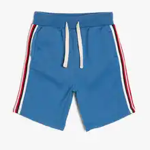 Coton/детские синие шорты с принтом для мальчиков