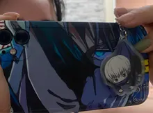 Llavero acrílico transparente de doble cara de dibujos animados, jujutsu, kaisen