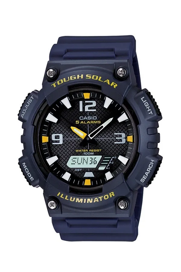 Casio Мужские спортивные часы с солнечной батареей топ роскошный набор Led World time