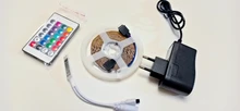 NEW WIFI LED Strip Light RGB 5050/2835 Flexible Ribbon Fita RGB Led Lights Tape Diode 20M-5M DC 12V and WIFI Controller