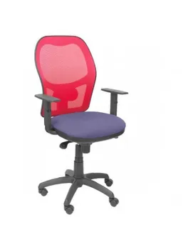 

CHAIR WITH BACKREST MESH NETWORK FABRIC BALI LIGHT BLUE