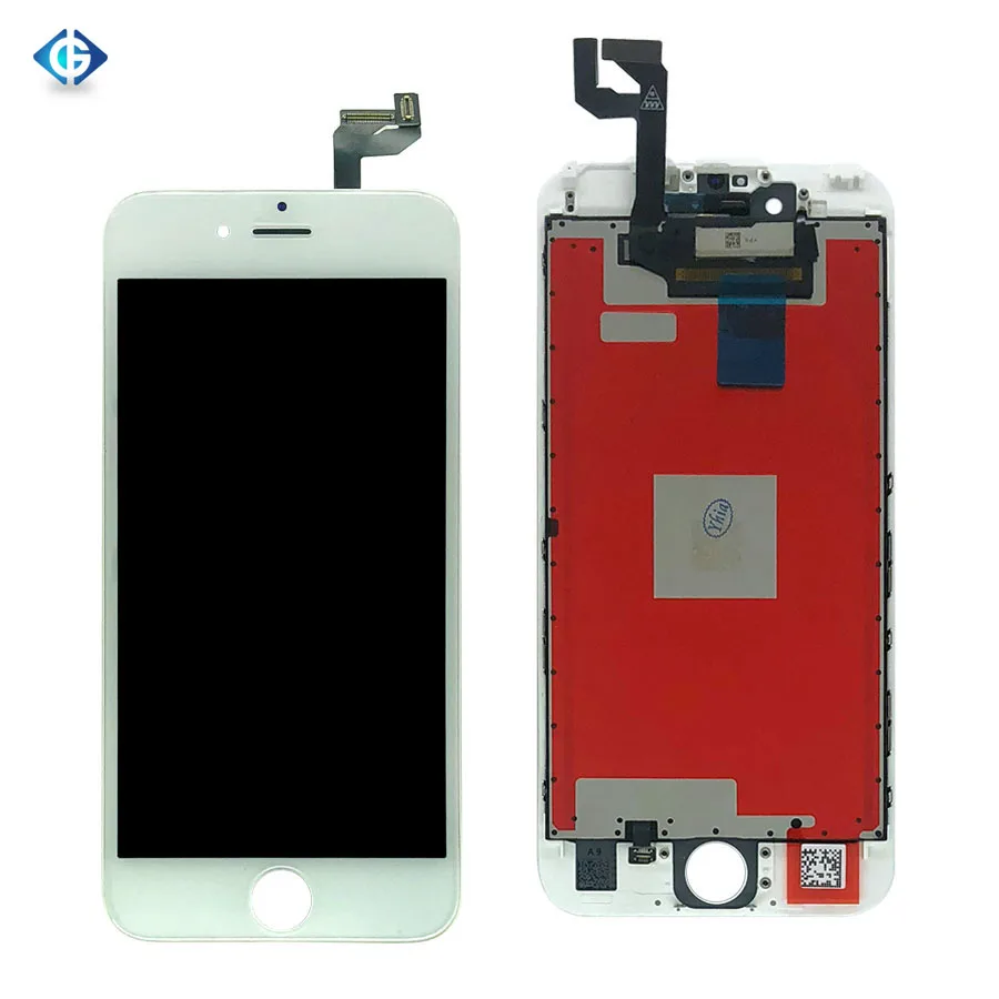 10 шт Lcd полный для iPhone 6S ЖК-экран Замена для iPhone 6S ЖК-дисплей кодирующий преобразователь сенсорного экрана в сборе DHL