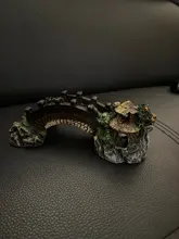 Retro-Arch-Bridge-Ornaments Aquarium-Decoration Fish-Tank-Bridge Turtle-Stairs Landscaping