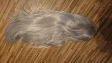 Wig Daily-Wear Lace-Front Grey Straight Long Synthetic Women for Vogue-Queen-Sliver High-Temperature-Fiber