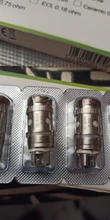 5 unids/caja de ELeaf CE bobina cabeza 0 18ohm/0 3ohm/0.5ohm para iStick Pico 75W iJust2 Melo 3 envío de la gota