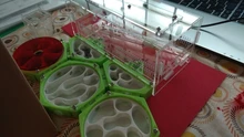Estación espacial de hormigas para Taller, laberinto de nido de hormiga, Idea hidratante, terrario para reptiles, casa de granja