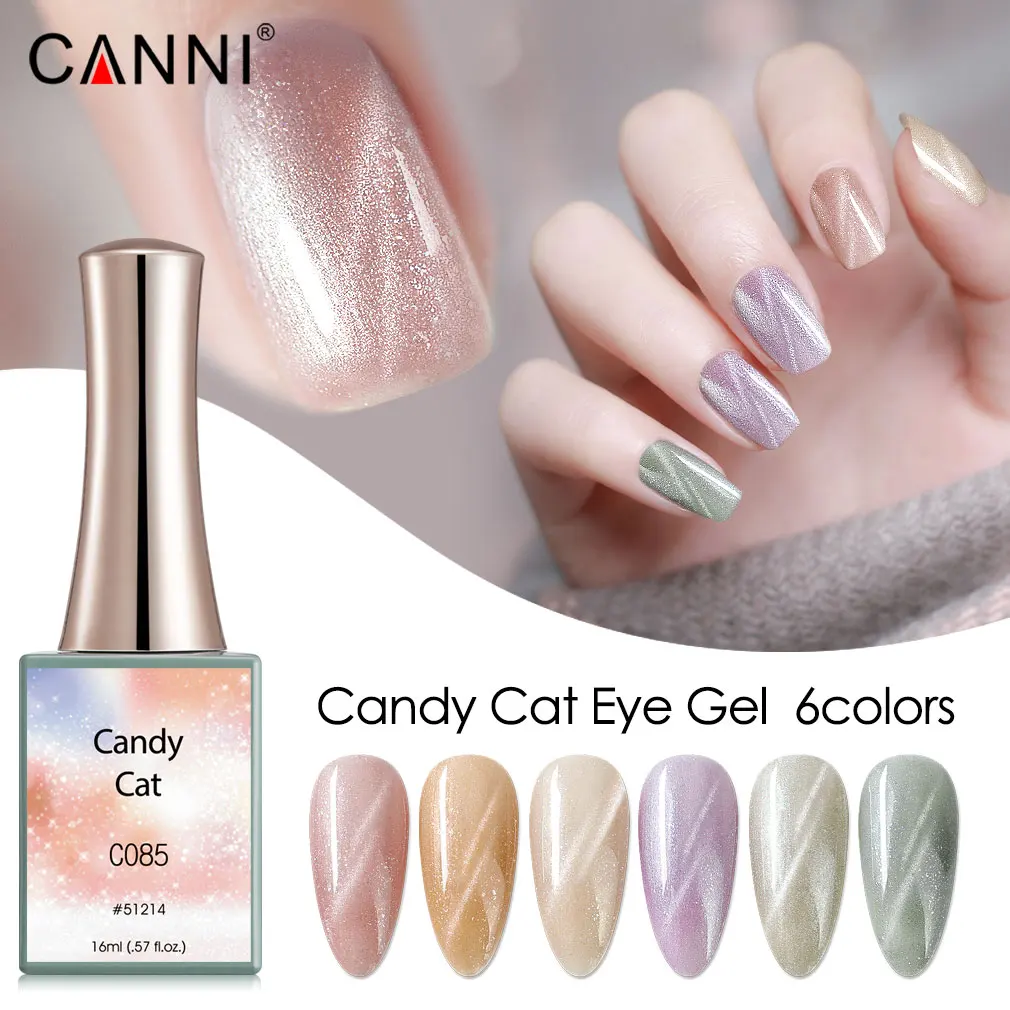 

CANNI 16ml Moonlight Cat Eye Nail Gel Polish Venalisa Gel Nail Super Sparkly Diamond Cat Eye Gel Nail Manicure Nail Gel Lacquer