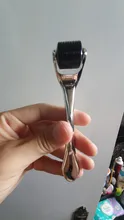 DR Derma-Rodillo Mesoroller de titanio para tratamiento corporal y facial, puntas de 0,3mm, 0,25mm y 0,2mm, microaguja Mezoroller