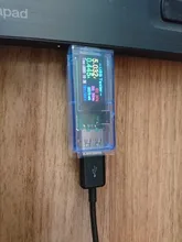 Probador USB U96, voltímetro Digital de CC, amperímetro, cargador tipo batería externa, indicador, medidor de corriente de voltaje, detector + carga + cocodrilo