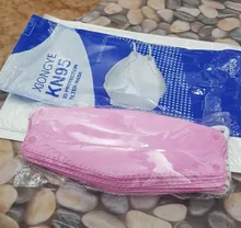 Peces adultos KN95 máscara de tejido KN95 respirador de la cara máscara KN95 máscara a prueba de polvo Rosa negro Mascarillas