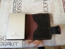 Tarjetero de aluminio para hombre, billetera de Metal delgada con bloqueo RFID, monedero automático, billetera para tarjetas de crédito, 2020