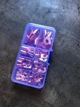 Ring-Terminal-Wire Connectors-Kit Cable Assortment Copper Soldered Auto Bare Car 60/240/260cps