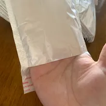 Bolsas de espuma blanca tipo sobre, envoltorio para distintos usos, papel de espuma, embalaje para oficina, a prueba de humedad y vibración, 50 uds.