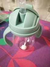 Biberón de gel de sílice para alimentación de bebés, vasos, botellas de agua para niños, taza con pajita, bebedero infantil